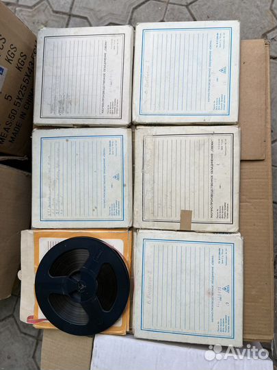 Катушки бабины для магнитофона СССР