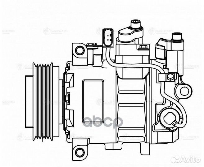 Компрессор кондиц. для а/м Audi A4 (B7) (04) /A