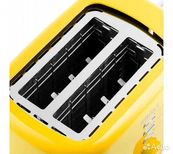 Тостер Kitfort кт-2050-5 желтый