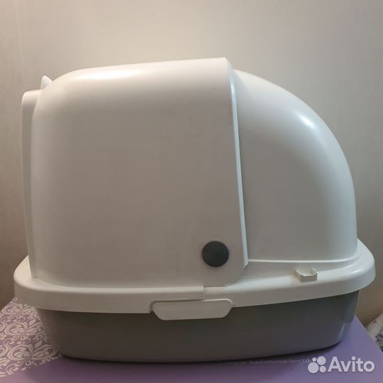 Закрытый лоток для кошек большой