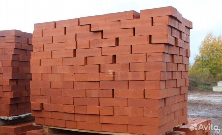 Кирпич рядовой красный