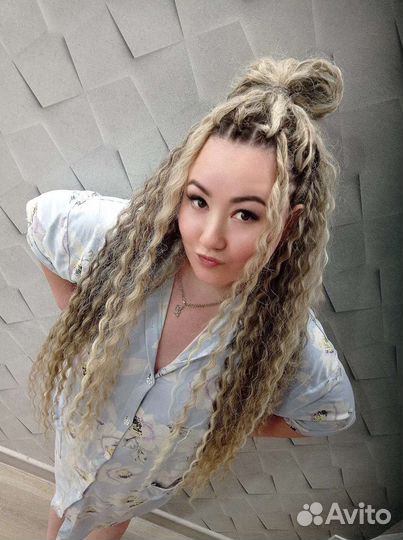 Афро локоны кудри причёска на свадьбу выпускной