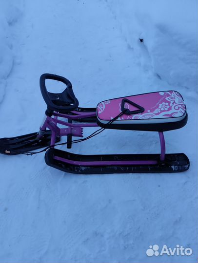 Детский снегокат бу