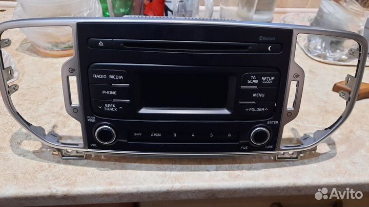 Штатную магнитолу на KIA Sportage 4 2018 г