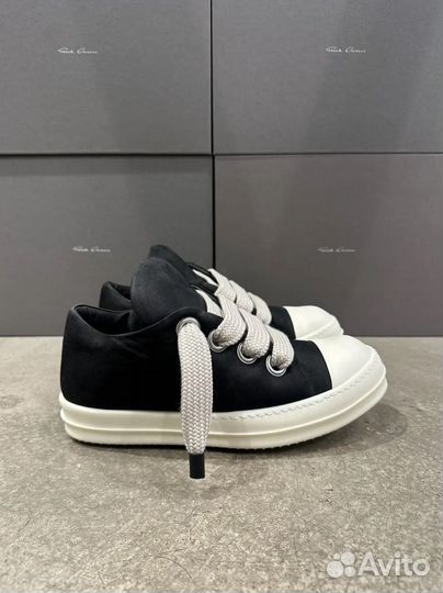 Rick Owens Jumbo Padded Low кеды оригинал