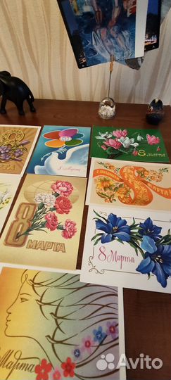 Открытки СССР чистые