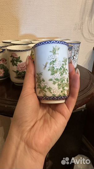 Набор из 12 чашечек японских для чая