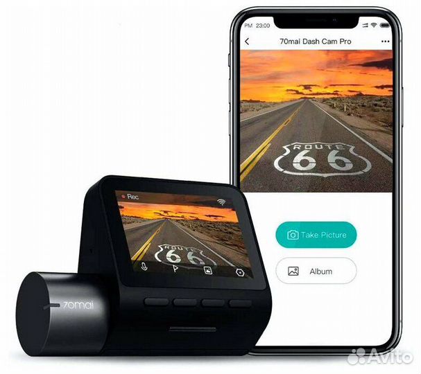 Видеорегистратор 70mai dash cam pro plus+