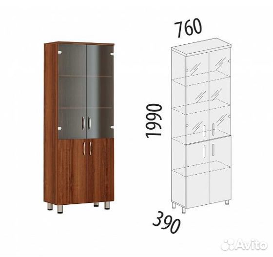 Шкаф-витрина