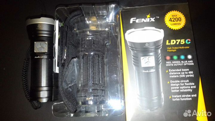 Фонари Fenix ld75c и UC52