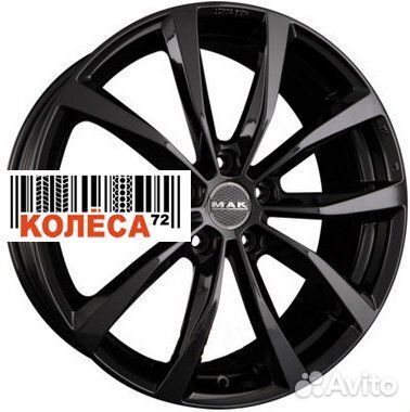 MAK Wolf 8.0x18 5x114,3 ET47 Dia76 Gloss Black