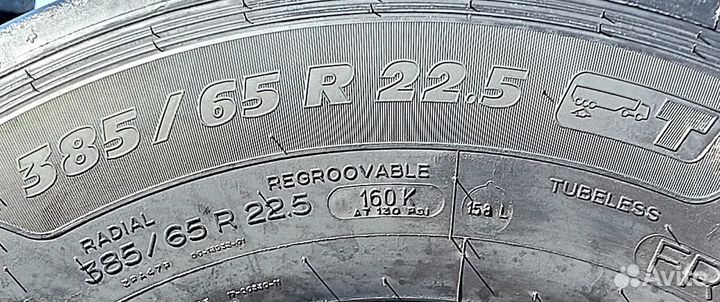 Шины 385/65r22.5 Michelin x mult t artd: 521-3