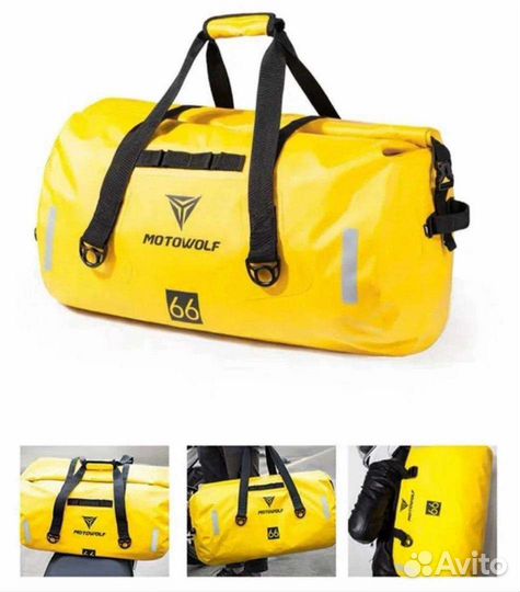 Водонепроницаемая сумка для сплава, похода 60л