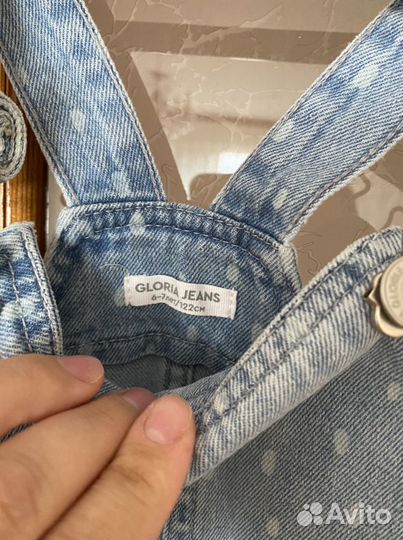 Комбинезон джинсовый новый gloriya jeans