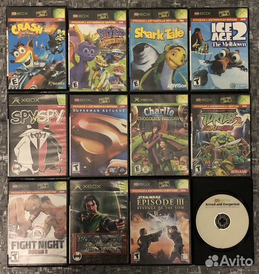 X Box original игры