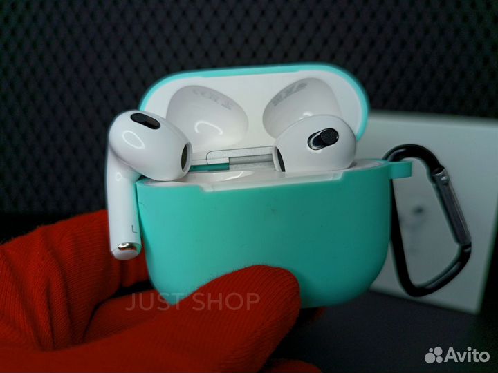 AirPods 3 iOS 17 (Гарантия + Чехол)