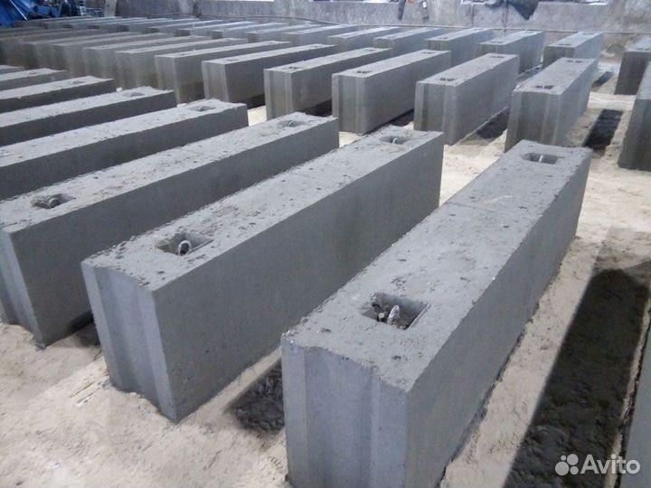 Фундаментный блок фбс размер 2400-400-600 новый