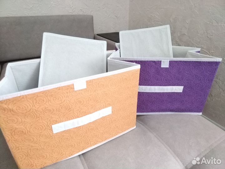 Коробки д/хранения (за все 8шт)