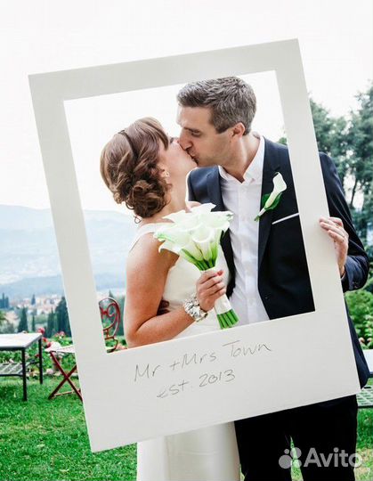 Рамки для фотозон, на свадьбу или другое событие