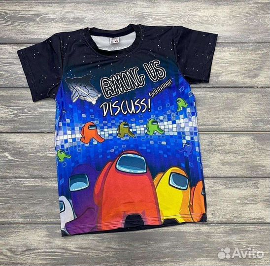 Футболка детская для мальчика Among As
