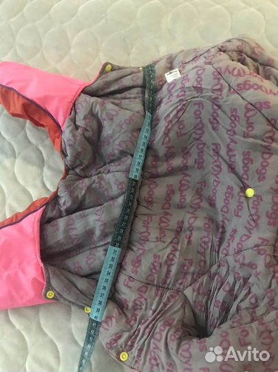 Зимний комбинезон для маленьких собак