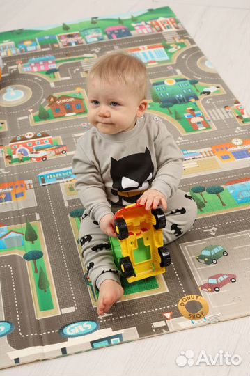 Большой складной детский коврик 1800х2000