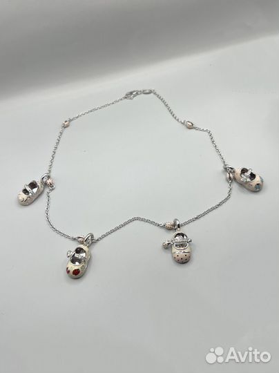 Подвеска Aaron Basha LadyBug Necklace & 4 Baby Sho