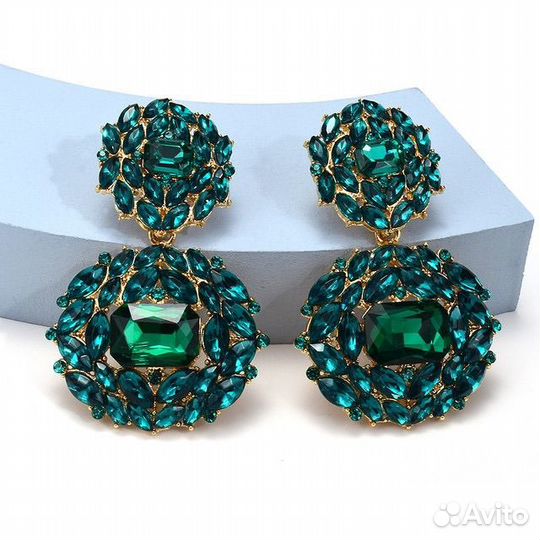 Серьги бижутерия LUX