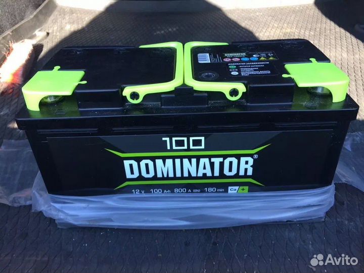 Аккумулятор Dominator 100a/ч