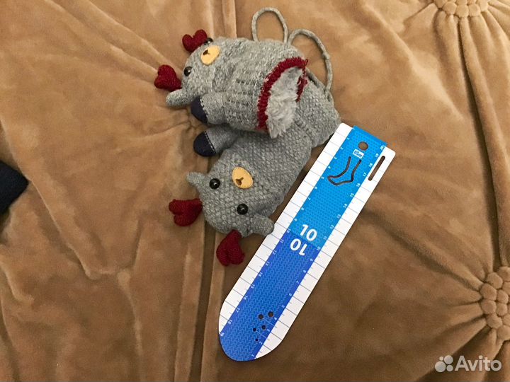 Варежки детские 1 -2 года зимние