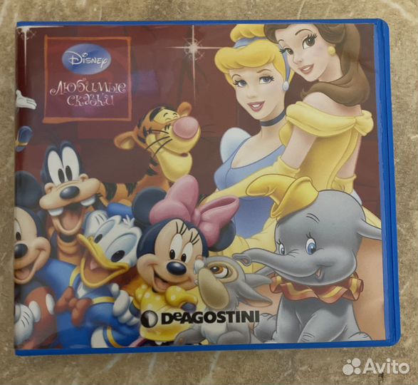 Диски Disney аудиосказки deagostini 10 штук