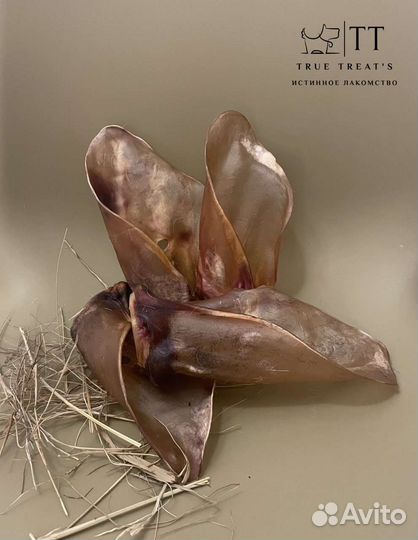 Лакомства для собак. Ухо говяжье/Трахея/Корень