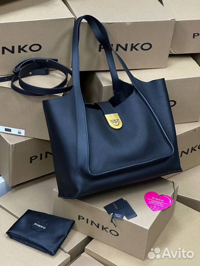 Сумка pinko натуральная кожа