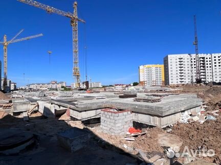 Ход строительства Жилой дом по ул. Ломоносова, 4 3 квартал 2022