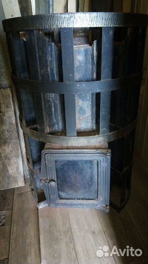Печь для бани с каменкой