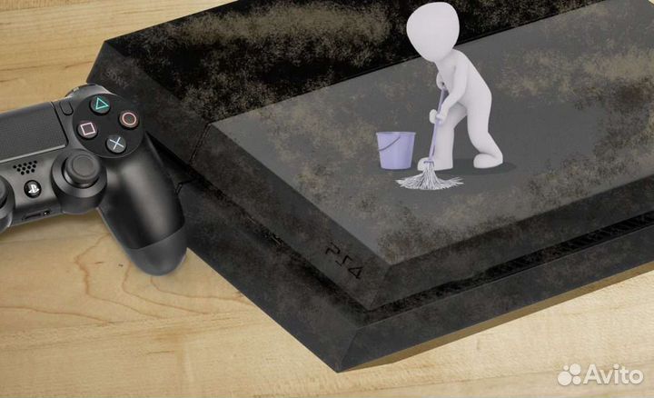 Обслуживание(чистка) PS4, PS5 и Xbox