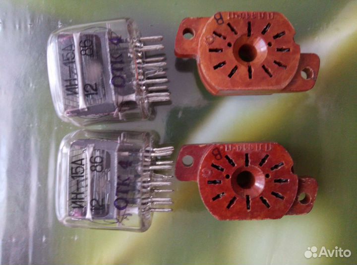 Индикаторные лампы ин-15А. 2шт.для коллекции