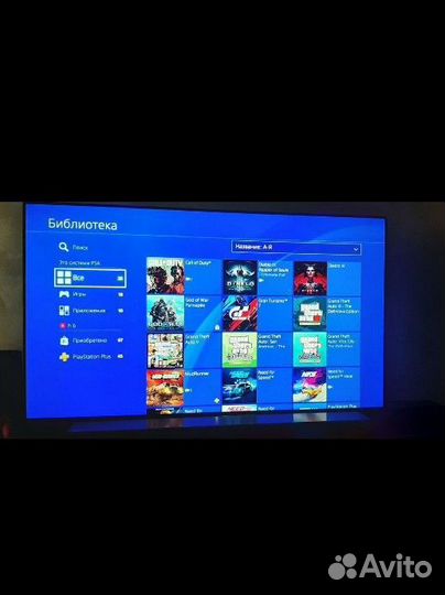 Игровая приставка ps4 с играми