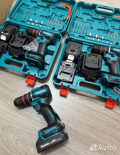 Бесщеточный ударный дрель-шуруповерт Makita 24V