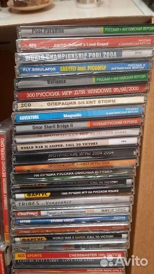 Компьютерные игры диски для пк пакетом