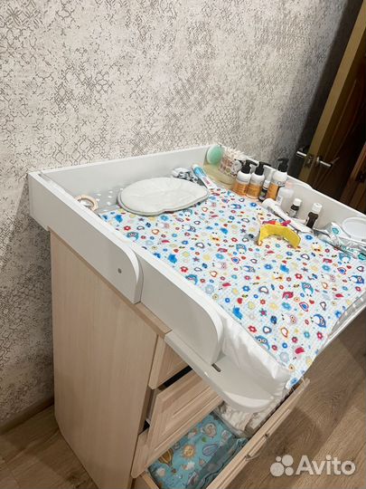 Пеленальная доска на комод