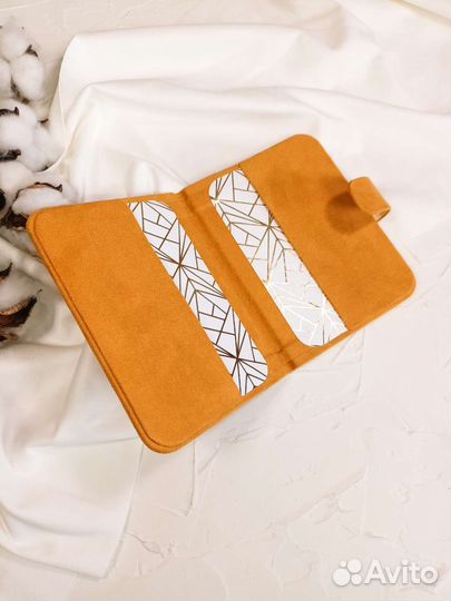 Обложка на паспорт ручной работы