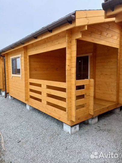 Гостевой домик из минибруса 5*5