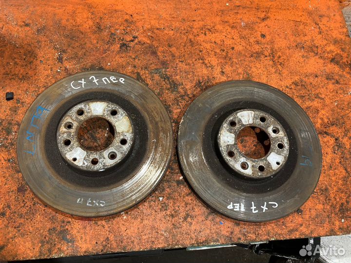 Диск тормозной передний Mazda CX 7 2007-2012