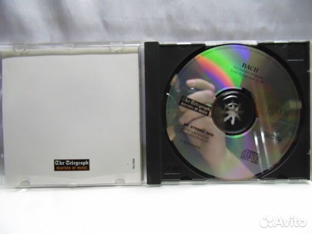 CD. Bach. Бах. Made in Austria