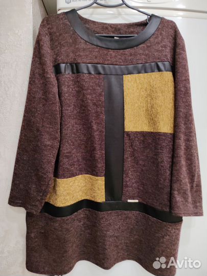 Трикотажный джемпер 54