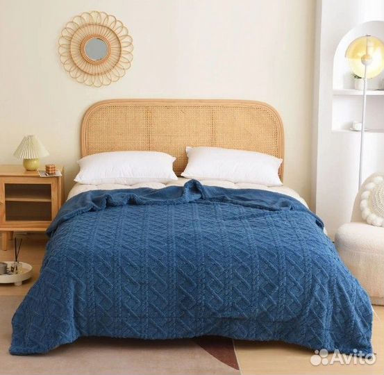 Пушистое покрывало из микрофибры