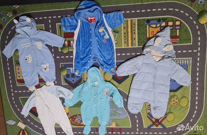 Вещи на мальчика от 0-12м