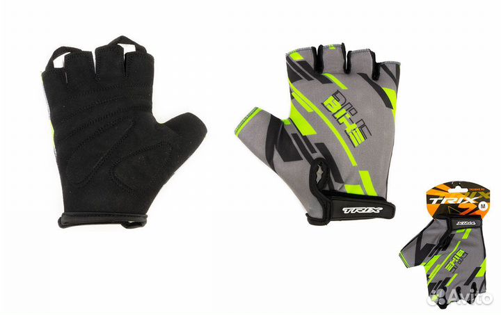 Перчатки trix nw мужские, M, коротк. пальцы, гелев