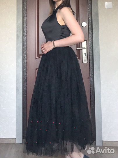 Платье черное на выпускной